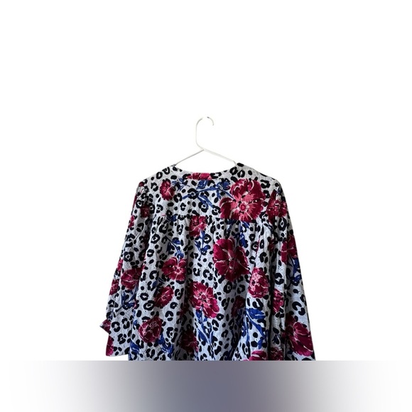 Ariat Ladies Bliss Long Sleeve Top Multi Print Size M - Picture 4 of 15